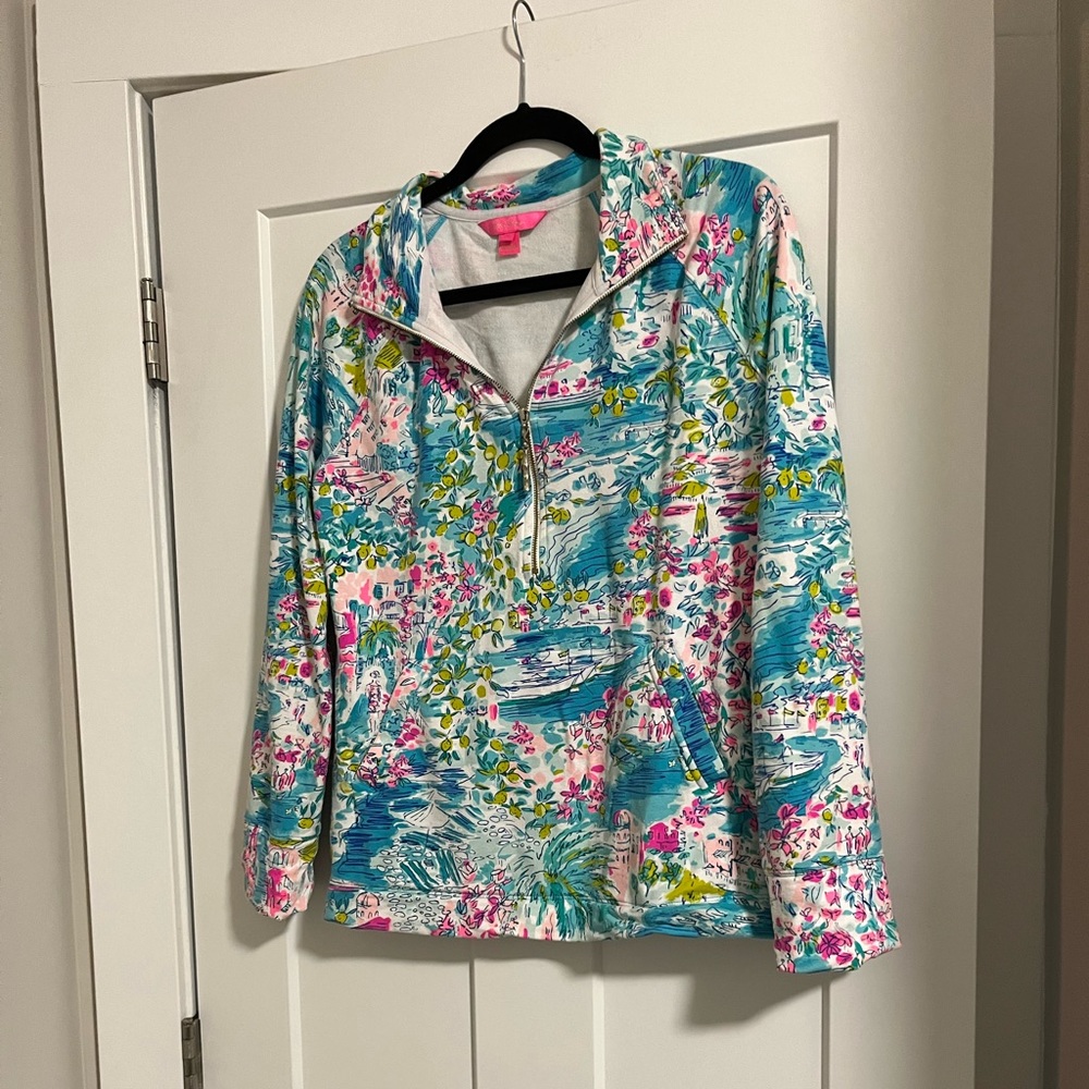 Lilly Pulitzer Skipper Popover in Postcards From Positano